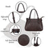 Lakshmika Croco Genuine Leather Women Bag Hive